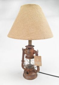 Vintage Camping Lantern Table Lamp