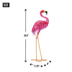 Bright Standing Flamingo