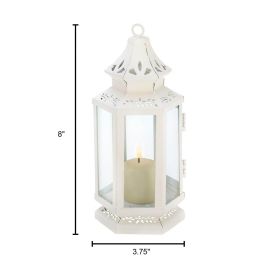 Vintage Small Victorian Lantern - Elegant Outdoor Decor for Home or Garden