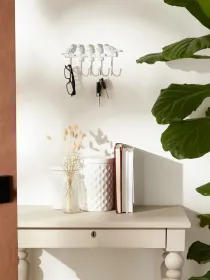 BIRDS CAST IRON WALL HOOK