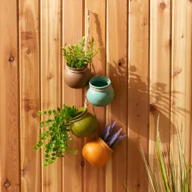Dangling Santa Fe Mini Pots