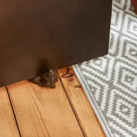 BUNNY WITH CARROT  DOOR STOPPER