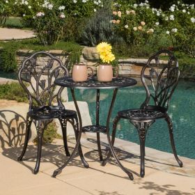 NASSAU CAST 3PC BISTRO SET