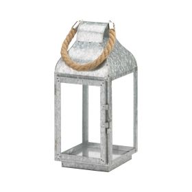 GALVANIZED FARMHOUSE LANTERN