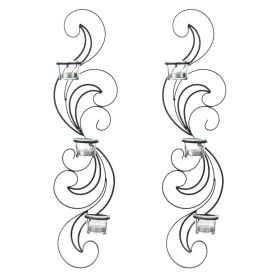 Wisp Candle Sconce Set
